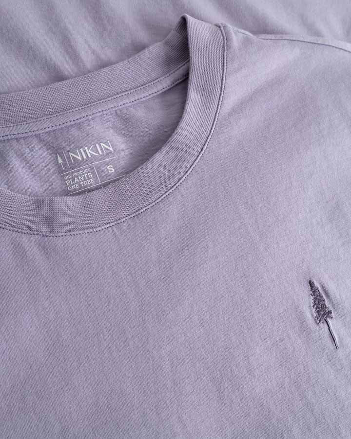 NIKIN TreeShirt Relaxed Damen T-Shirt Lavender Bio-Baumwolle