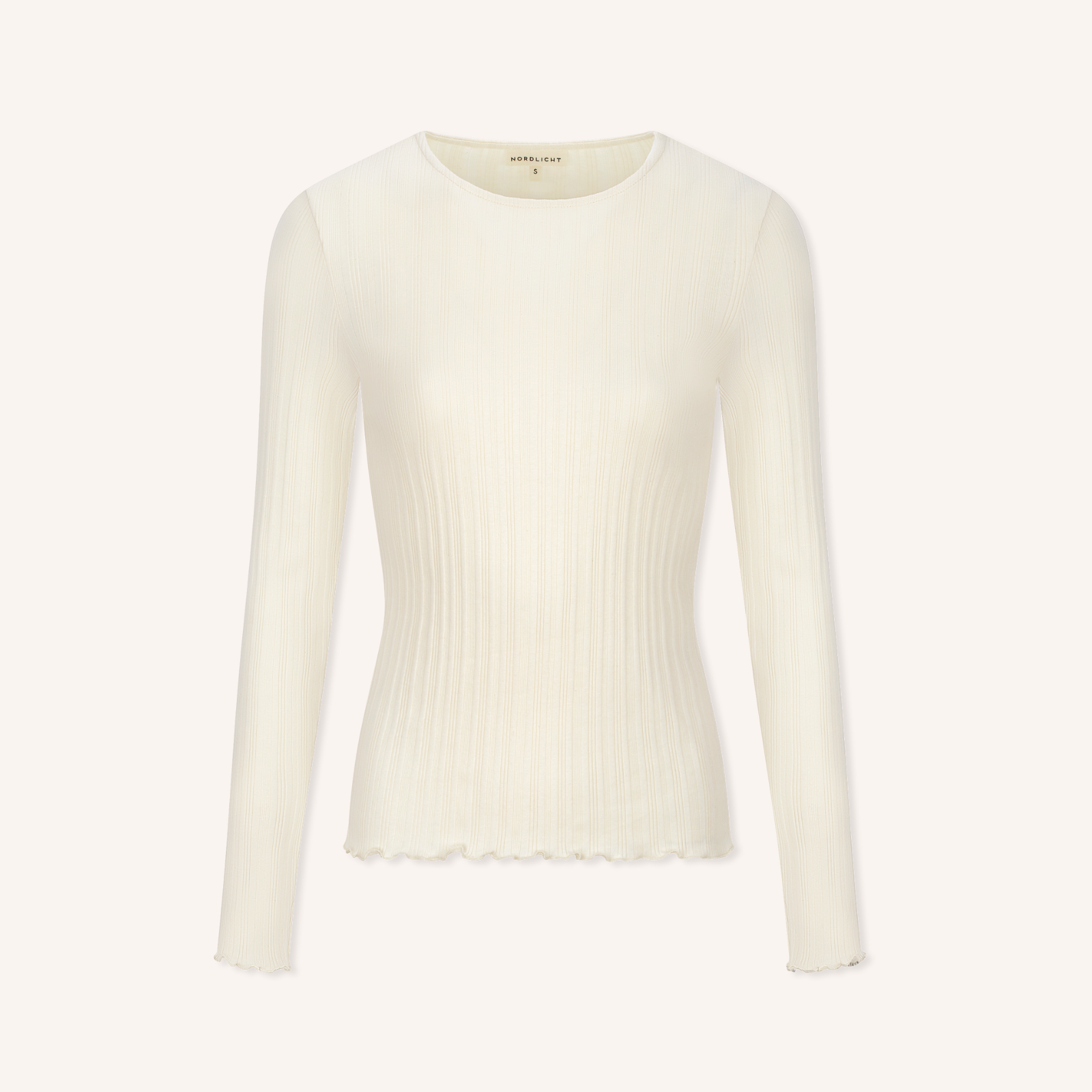Nordlicht Maja Langarmshirt Longsleeve Natur Bio-Baumwolle