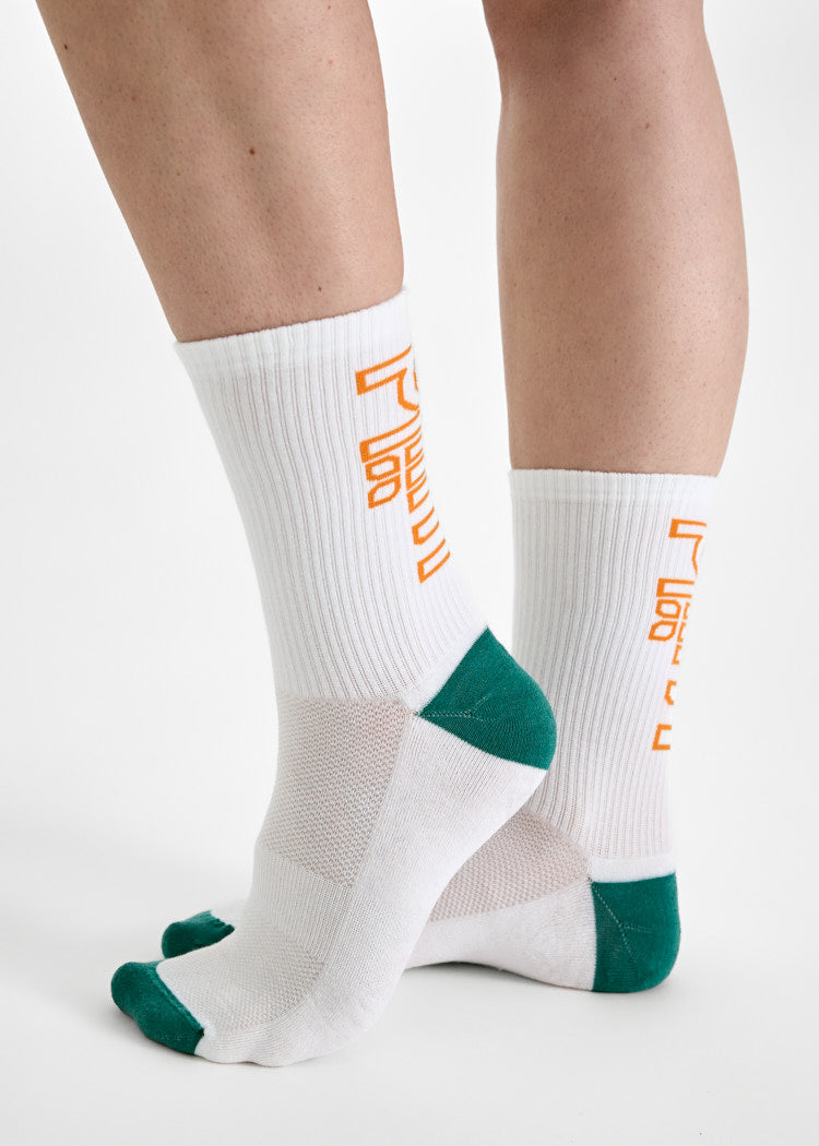 Wijld Socks Toni Tennissocken Orange Lyocell