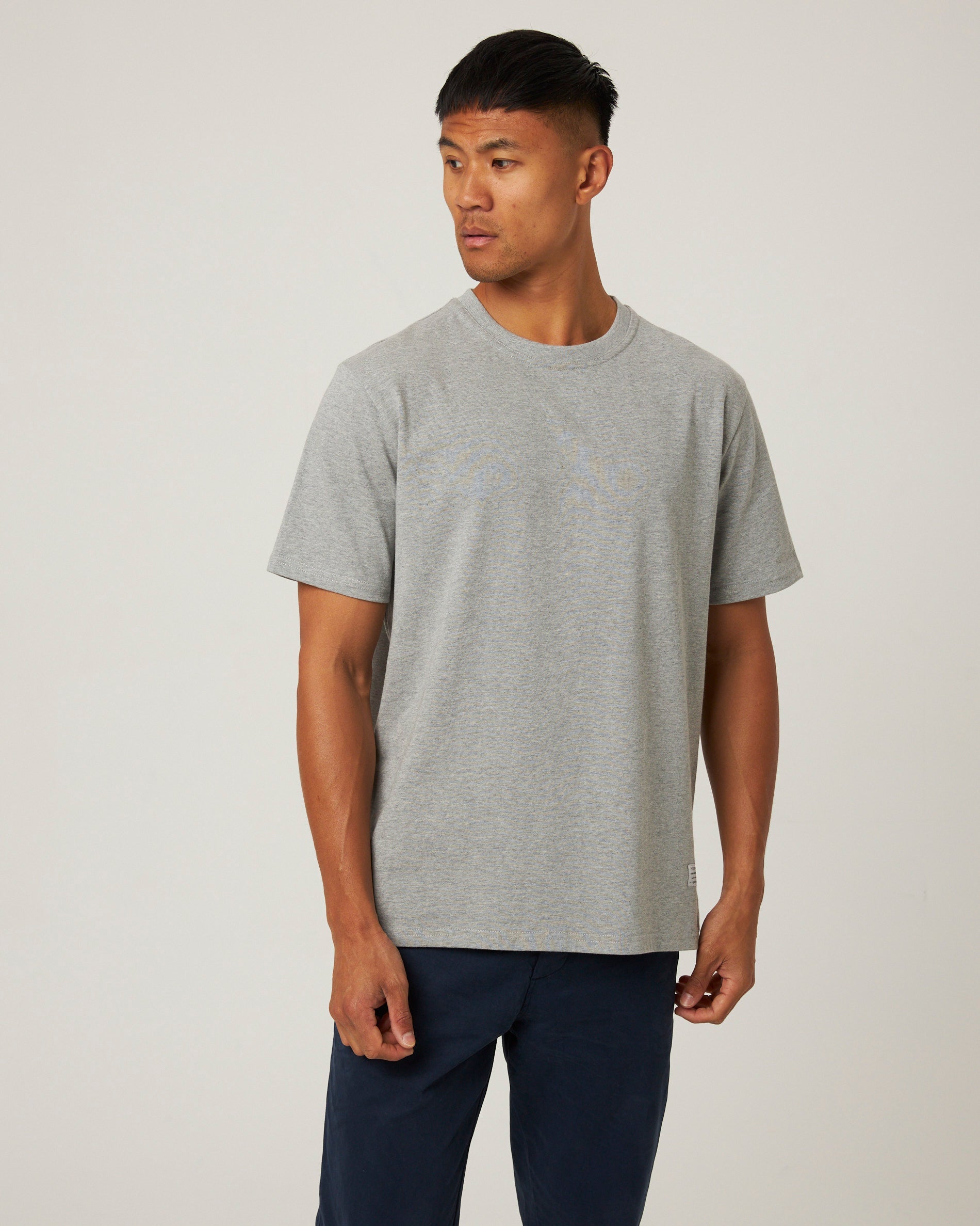 Peregrine Heavyweight T-Shirt Herren Shirt Off-White Baumwolle