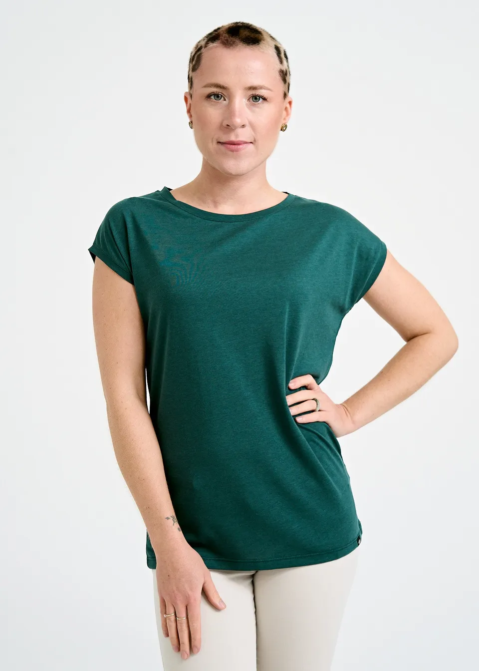 Wijld Elena Sea Moss Damen Shirt Überschulter