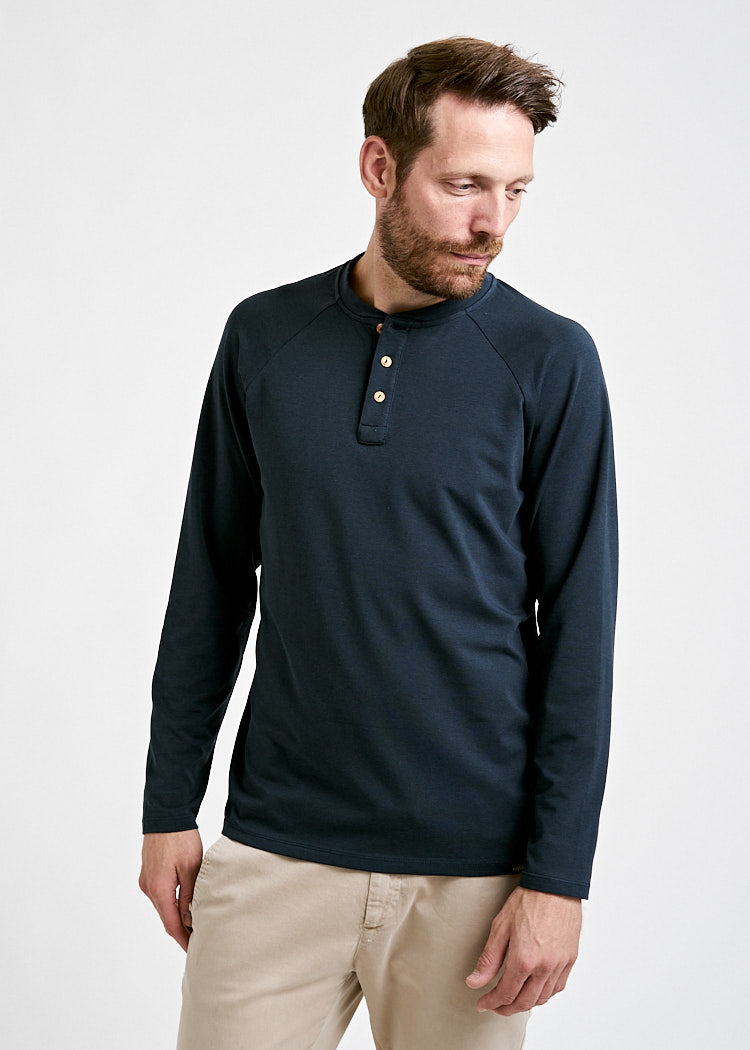 Wijld Fritz Carbon Herren Langarmshirt Lyocell