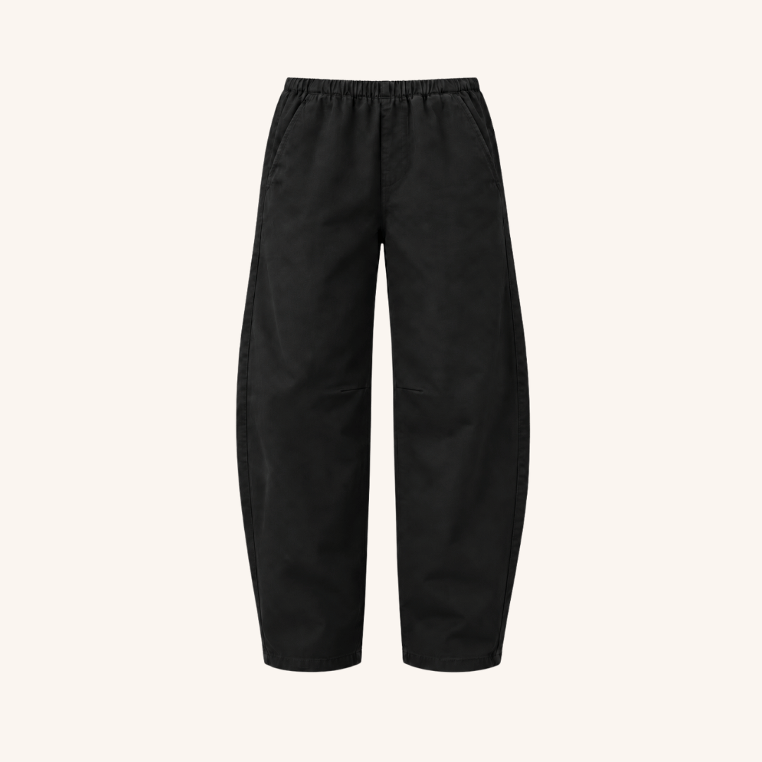 Nordlicht Livy Barrel Hose Damen Schwarz