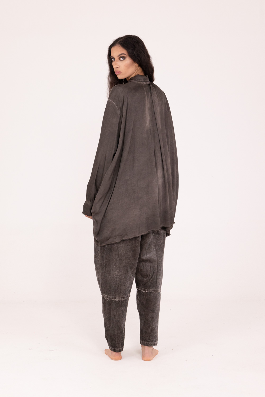 Sanctamuerte Camicie Camicia Over Bluse Viskose Oversize