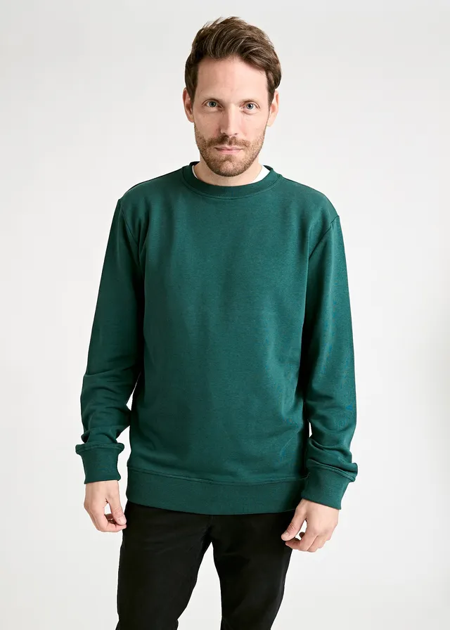 Wijld Till Herren Sweater Sea Moss Lyocell-Bio-Baumwolle