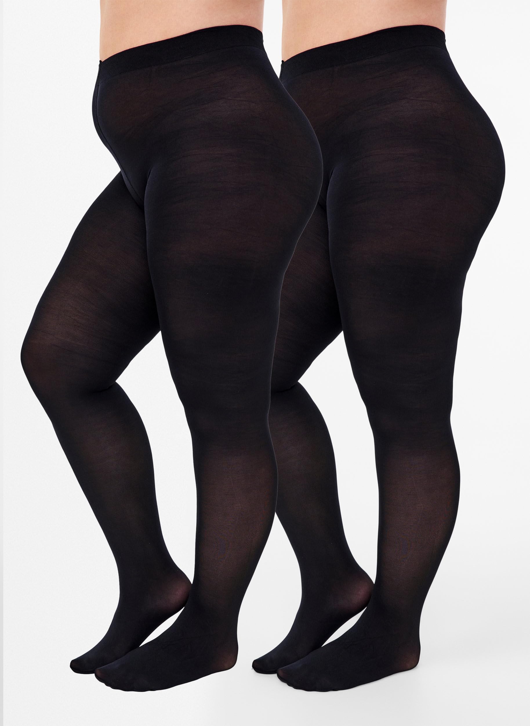 Zizzi Strumpfhose 100 DEN Damen 2er-Pack 42-46