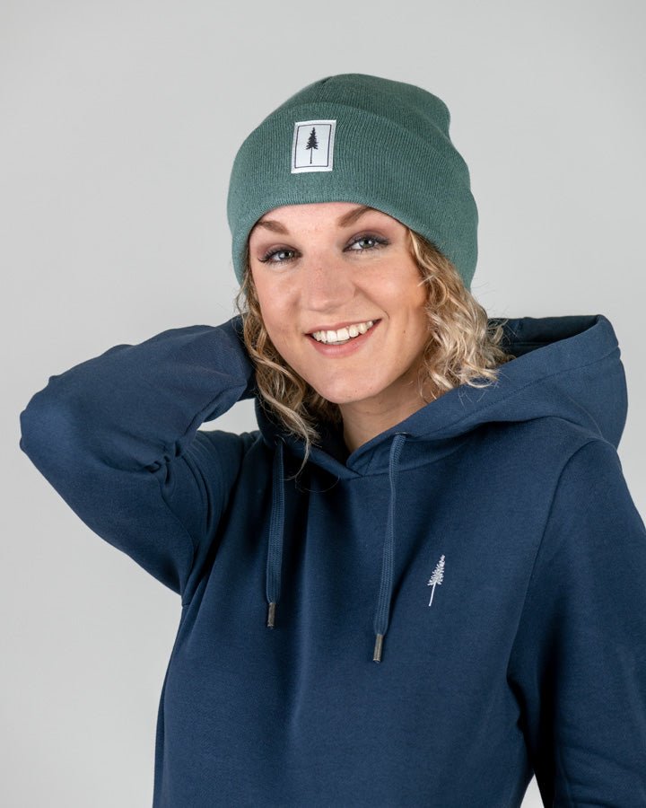 NIKIN Treeanie Classic Mütze Turquoise One Size weich