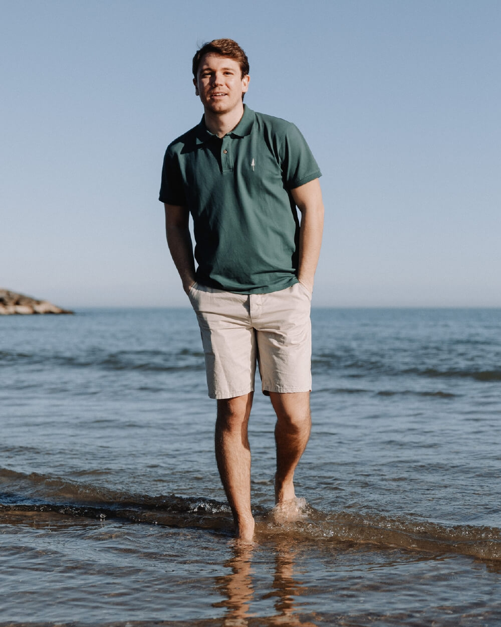 NIKIN TreePolo Polo-Shirt Juniper Bio-Baumwolle