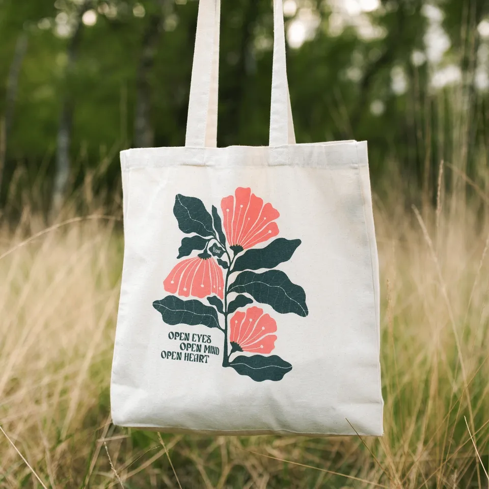 Nordlicht Flow Shopper Natur Bio-Baumwolle