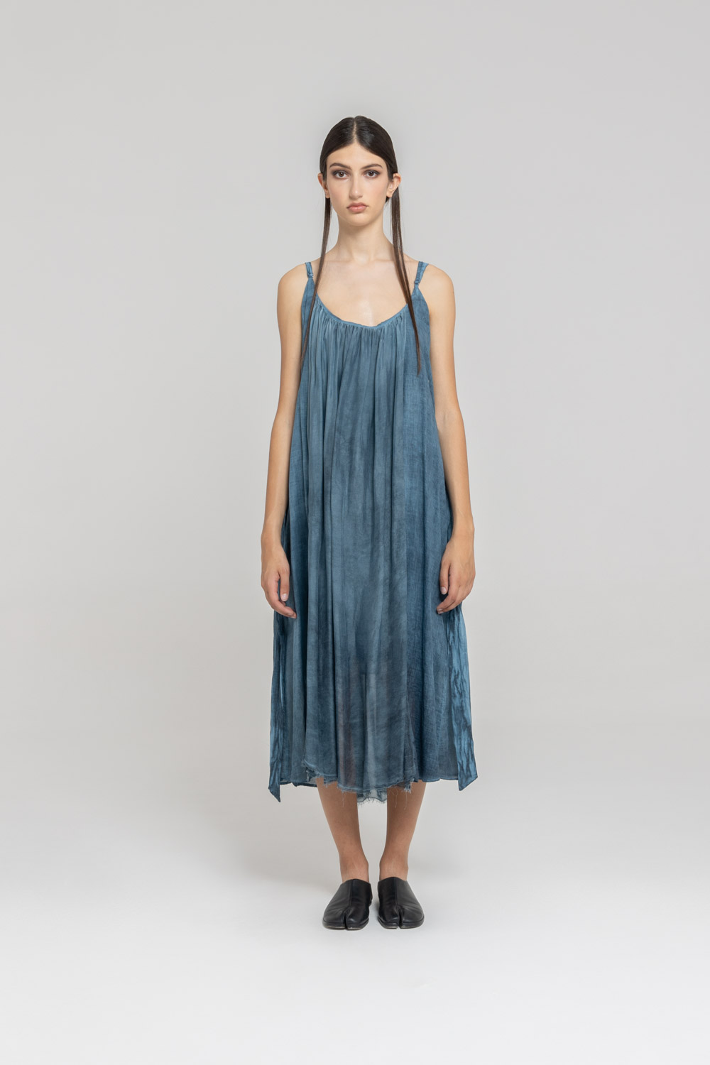 Sanctamuerte Abiti Abito Lungo Maxikleid lang