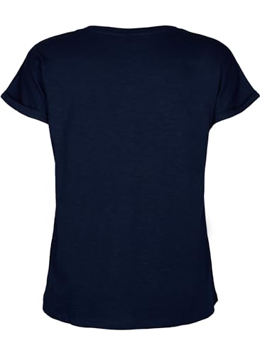 Zizzi T-Shirts & Tops T-Shirt Bio-Baumwolle Print Rundhals