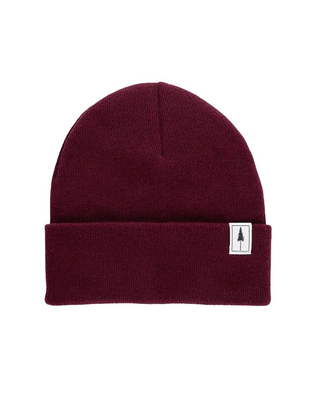 NIKIN Treeanie Mütze Bordeaux One Size