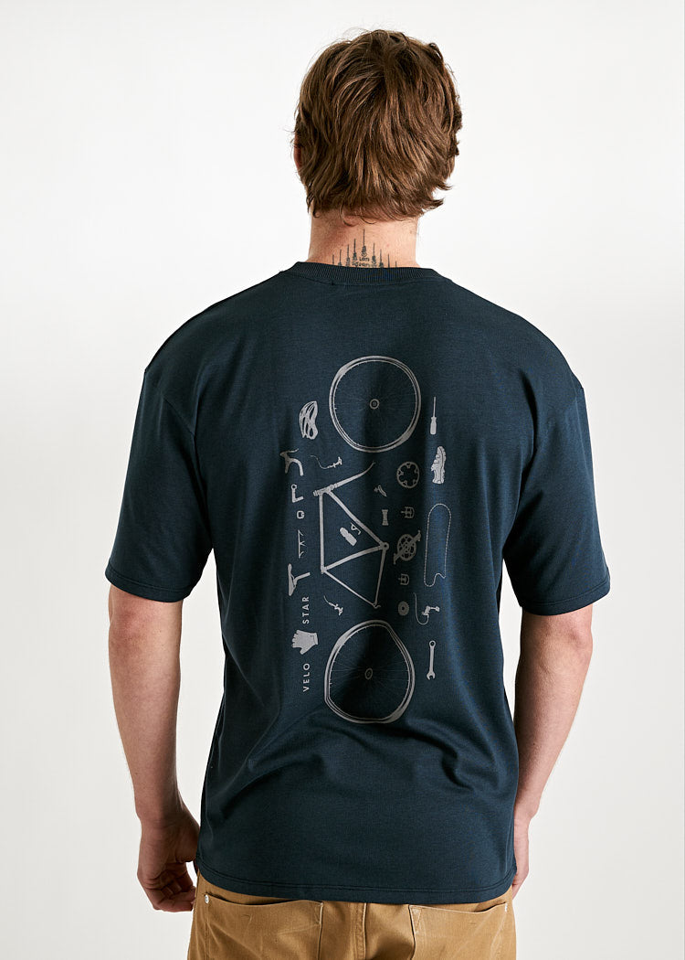 Wijld WoodShirt James T-Shirt Bikeparts Bio Herren