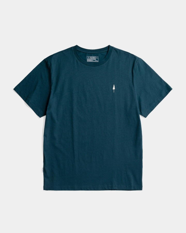 NIKIN TreeShirt Petrol T-Shirt Bio-Baumwolle