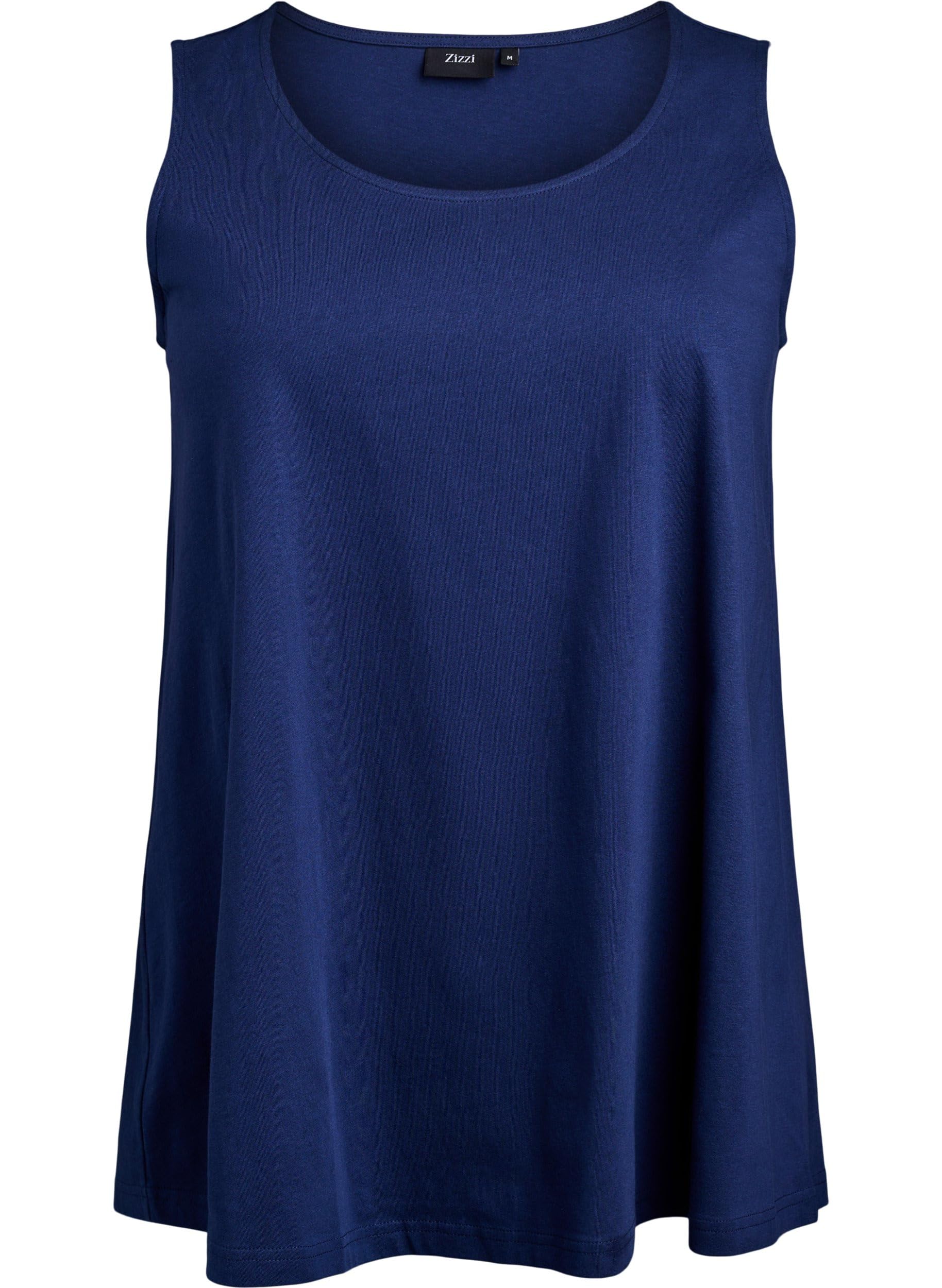 Zizzi T-Shirts Tops Top Thyme Baumwolle A-Linie