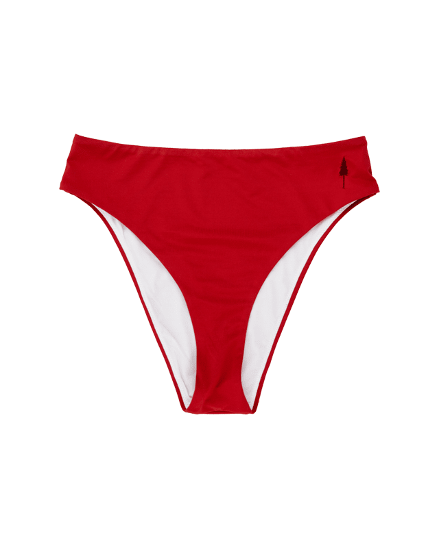 NIKIN Treekini Bottom High Waist Bikinihose Bloodstone Red