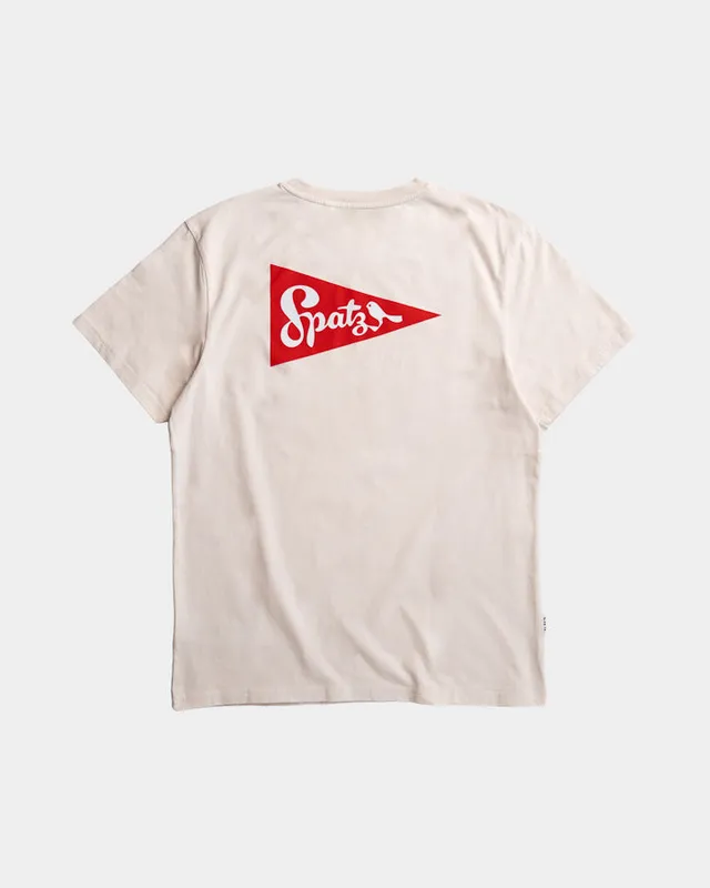 NIKIN TreeShirt Spatz T-Shirt Chalk beige Bio-Baumwolle