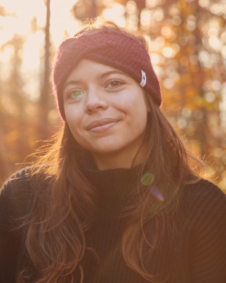 NIKIN TreeHeadband Knitted Twist Stirnband Bordeaux