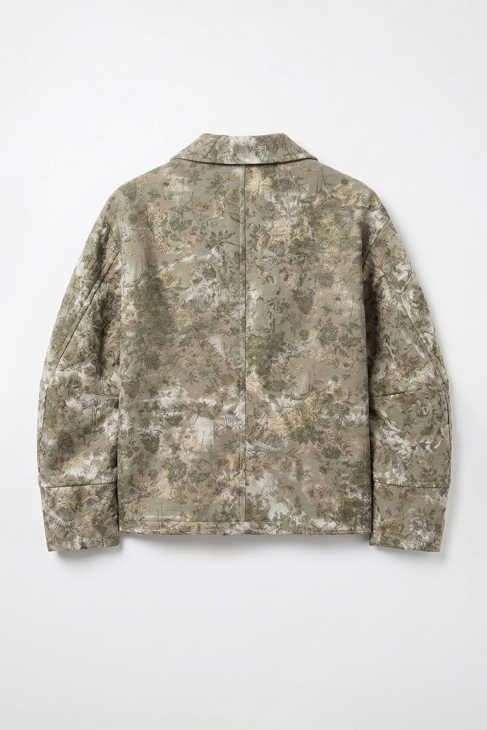 Sanctamuerte Capispalla Giacca Boxy Blazer Jacquard Floral