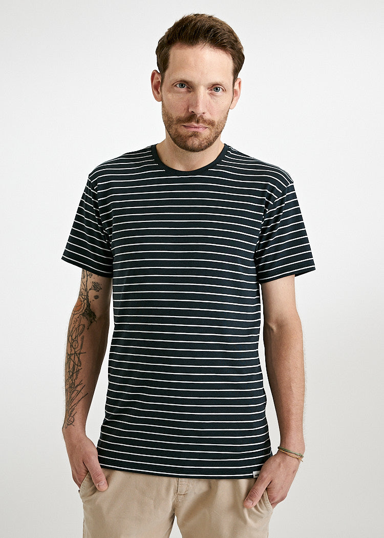 Wijld WoodShirt Timo Thin Stripes Herren T-Shirt
