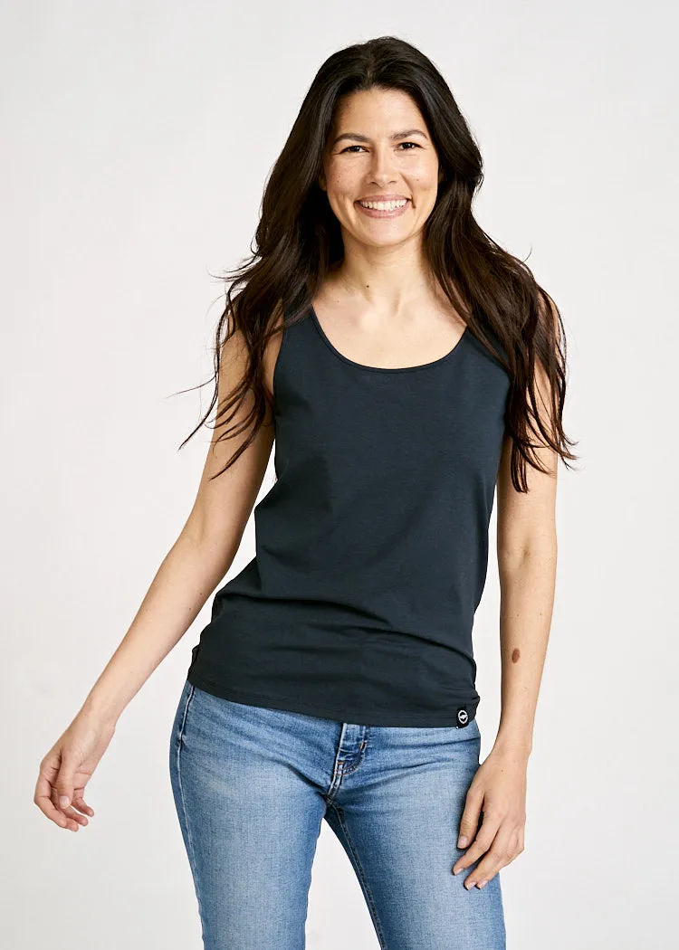 Wijld Tank Top Melanie Damen Top Carbon Slim