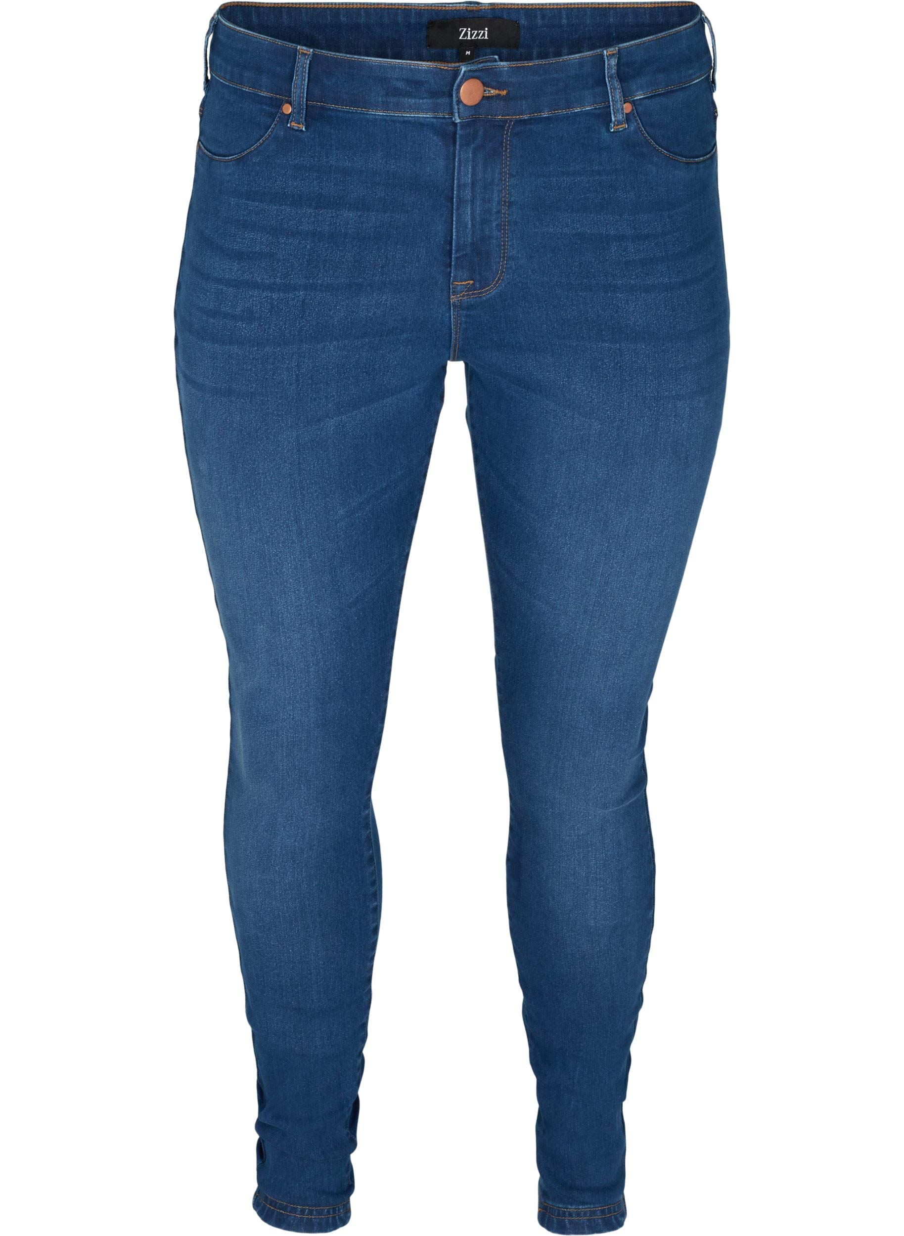 Zizzi Jeggings Baumwolle Stretch Skinny Fit Große Größen
