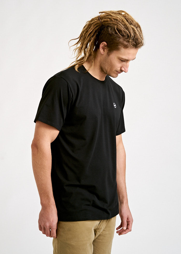 Wijld Timo Woodshirt Herren Black T-Shirt Bio