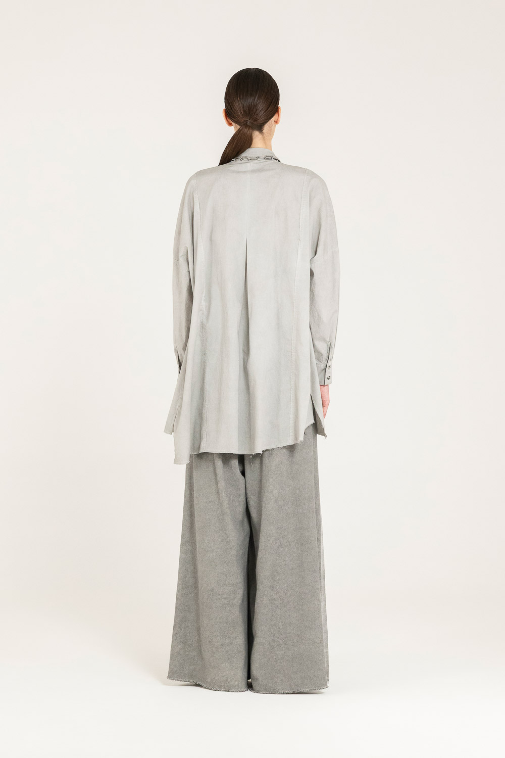 Sanctamuerte Camicie Camicia Boxy Bluse Viskose Seide