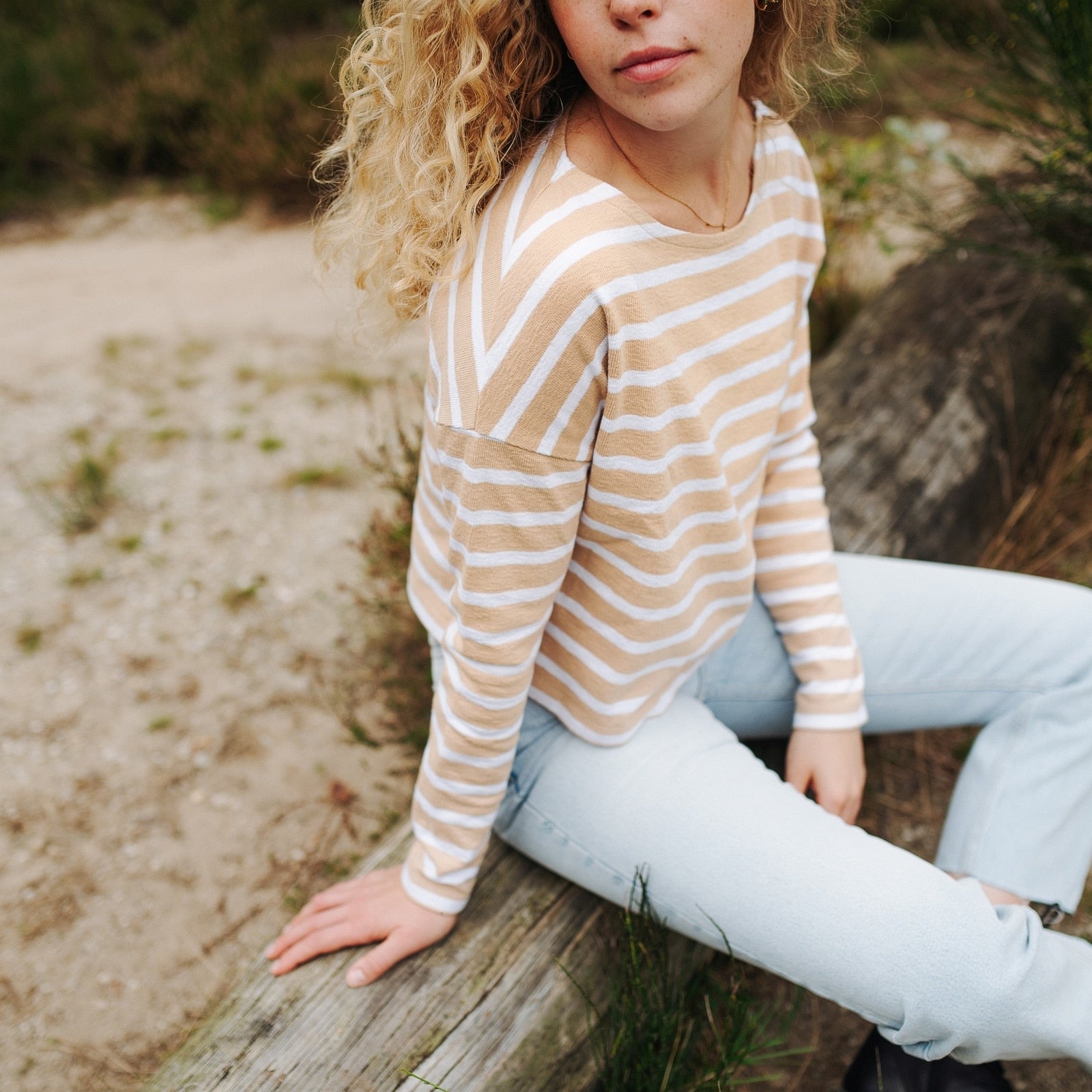 Nordlicht Frida Pullover gestreift Bio-Baumwolle