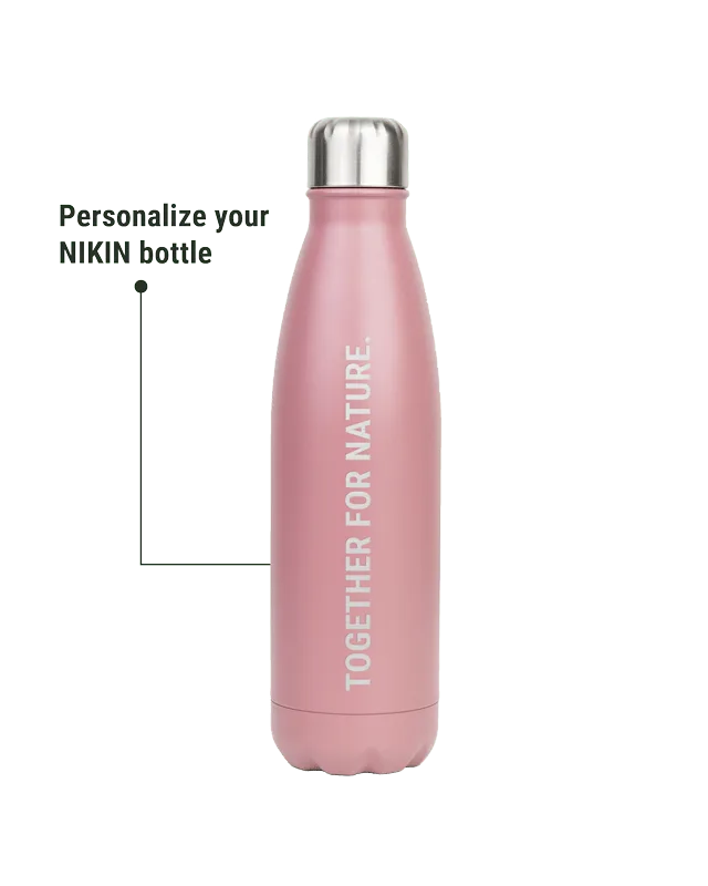 NIKIN TreeBottle Trinkflasche Edelstahl personalisiert Astrodust