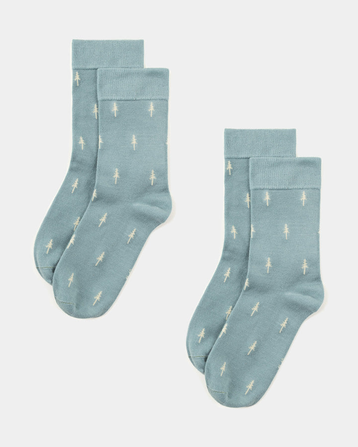 NIKIN TreeSocks Standard Allover Socken Cloudy Sky 2er