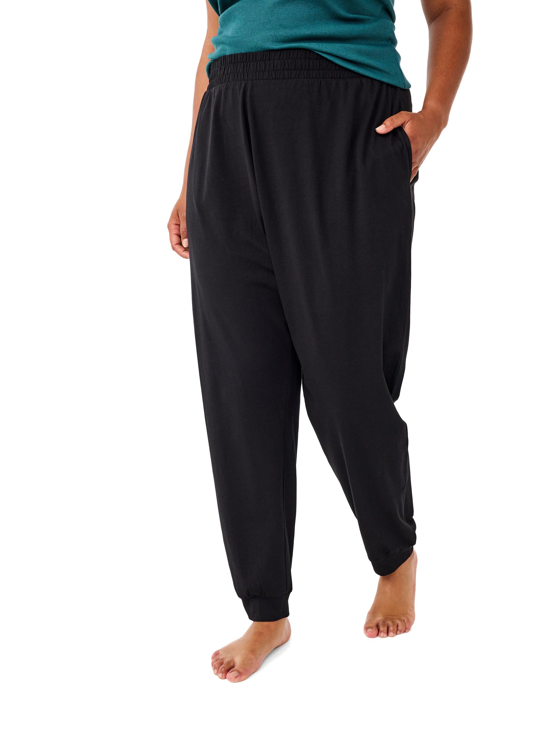 Zizzi Nightwear Schlafanzughose Baumwolle 42-44