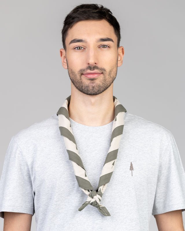 NIKIN TreeFoulard Scouts Beige Halstuch Bio-Baumwolle