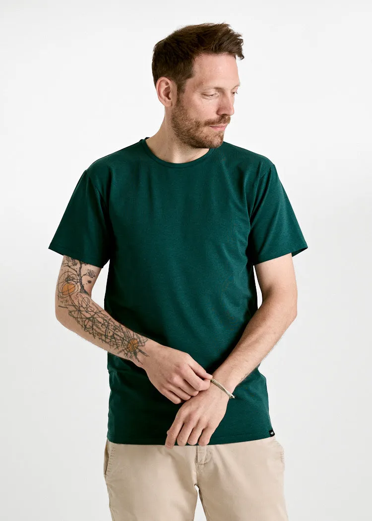 Wijld Timo Herren Woodshirt Sea Moss Lyocell-Bio-Baumwolle