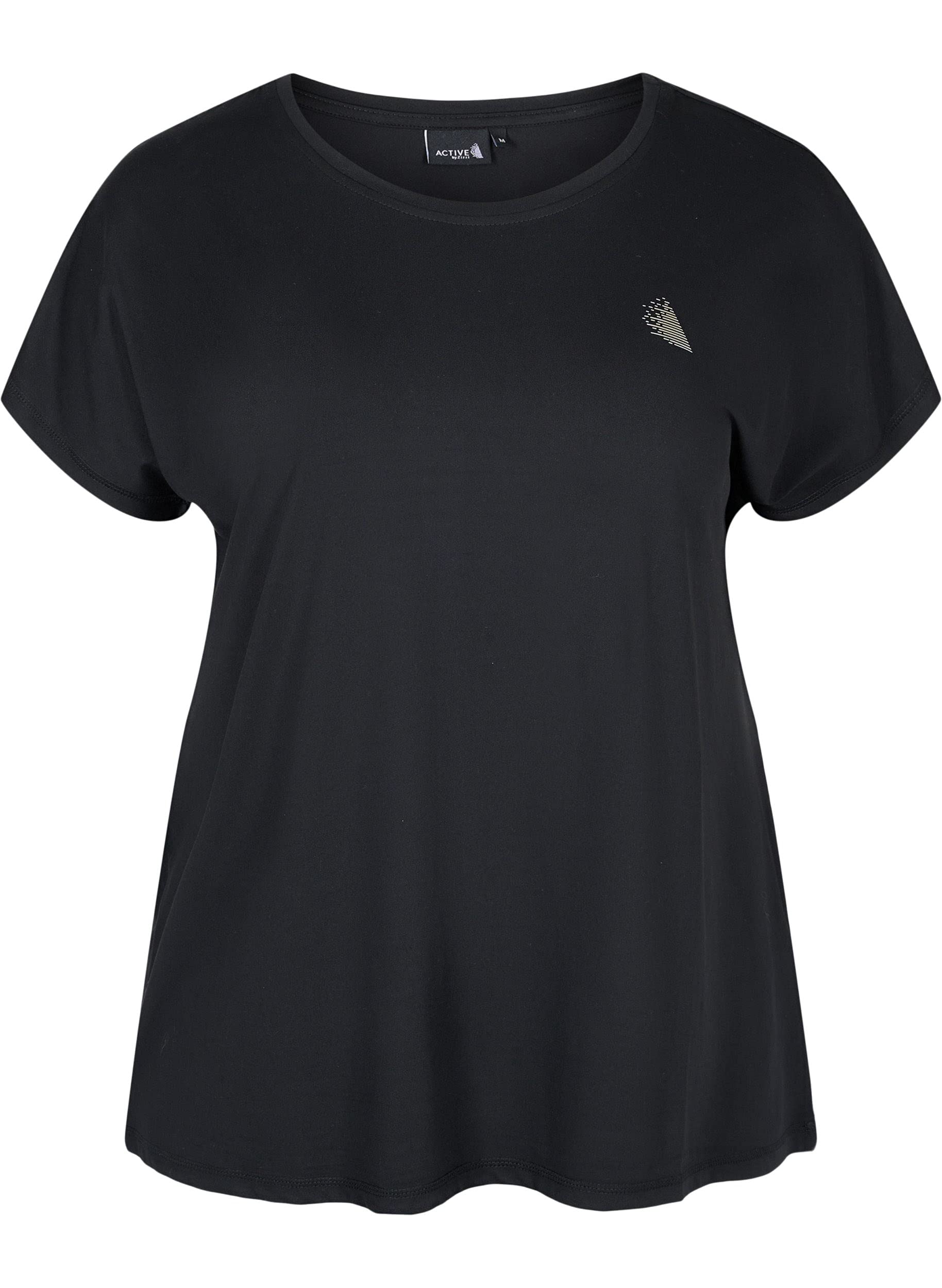 ZIZZI Activewear Sportshirt T-Shirt Kurzarm 46-48 locker