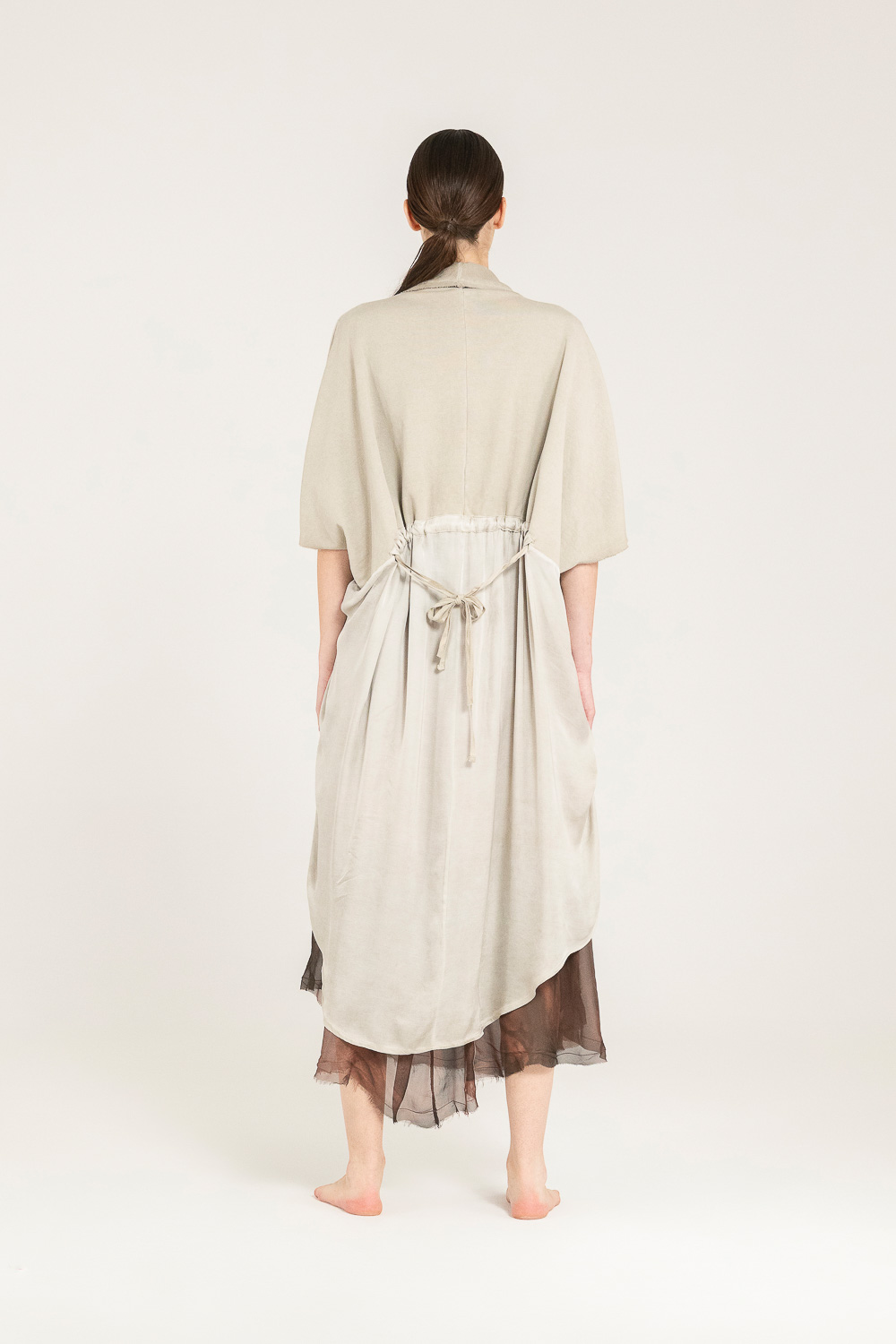 Sanctamuerte Capispalla Blazer Jacke Kimono Baumwolle kurz
