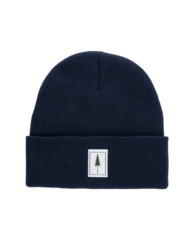 NIKIN Treeanie Classic Mütze Navy Baumwolle