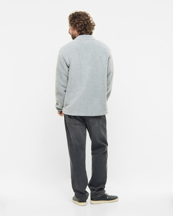 NIKIN TreeFleece Teddy Relaxed Jacket Teddyjacke Grey Mel