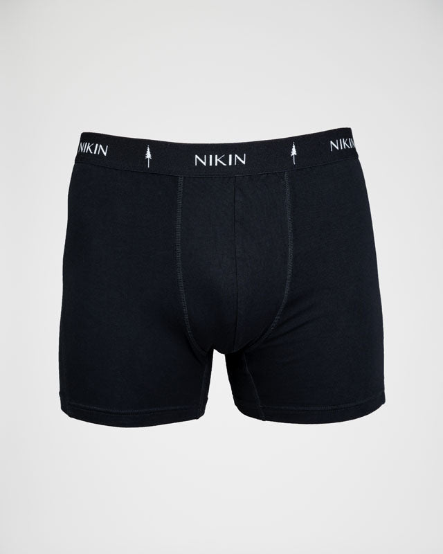 NIKIN TreeTrunks Bundle Black Boxershorts Schwarz Baumwolle