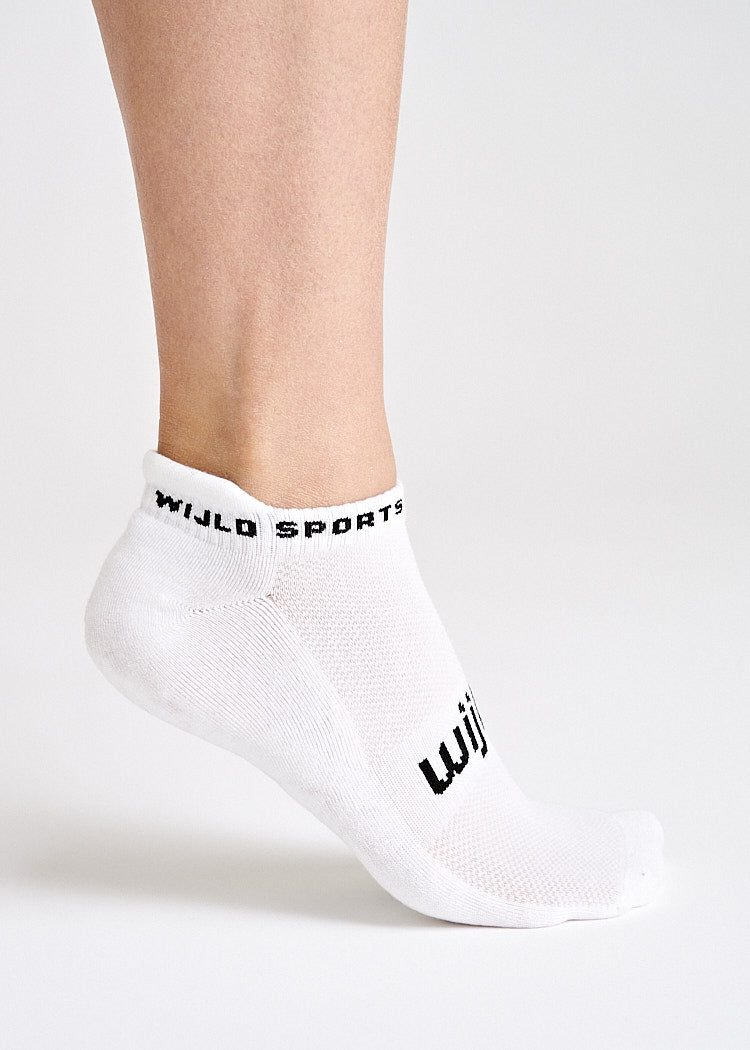 Wijld Woodsocks Sneaker Socken Bright White 39-42 Lyocell