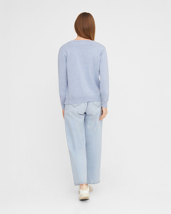 NIKIN TreePullover Knitted Women Pullover Bio Hellblau