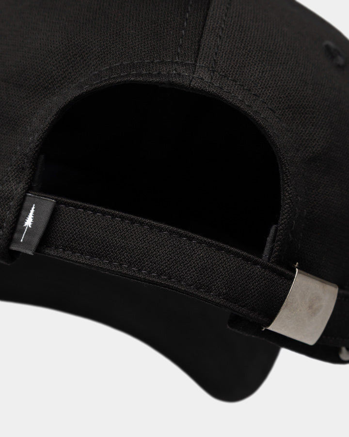 NIKIN TreeCap Dad Cap Black Bio-Baumwolle