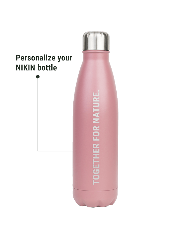 NIKIN TreeBottle Trinkflasche Edelstahl personalisiert Astrodust