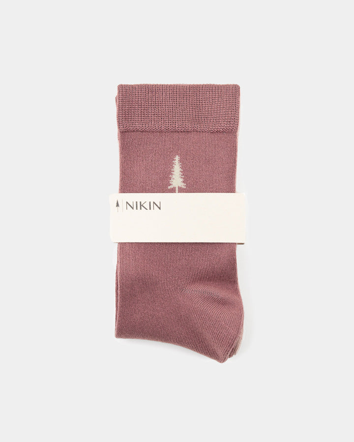 NIKIN TreeSocks Standard Socken 2er Clay-Rose Gold Tencel