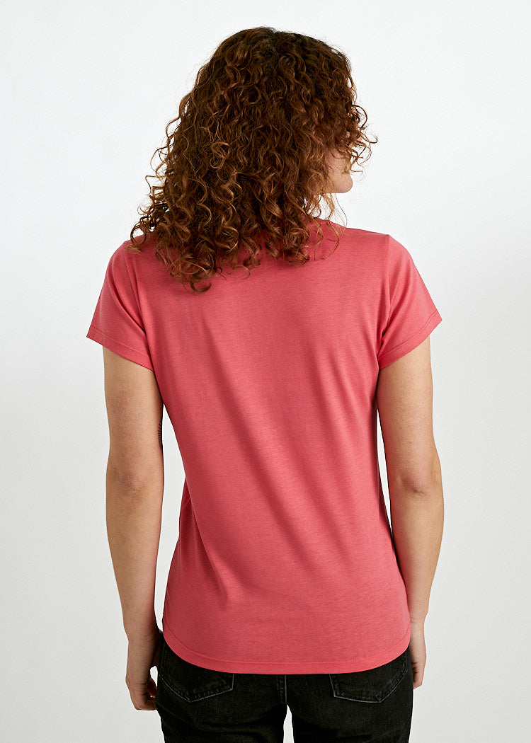 Wijld Sarah SquareLandscape T-Shirt Damen Print Holz