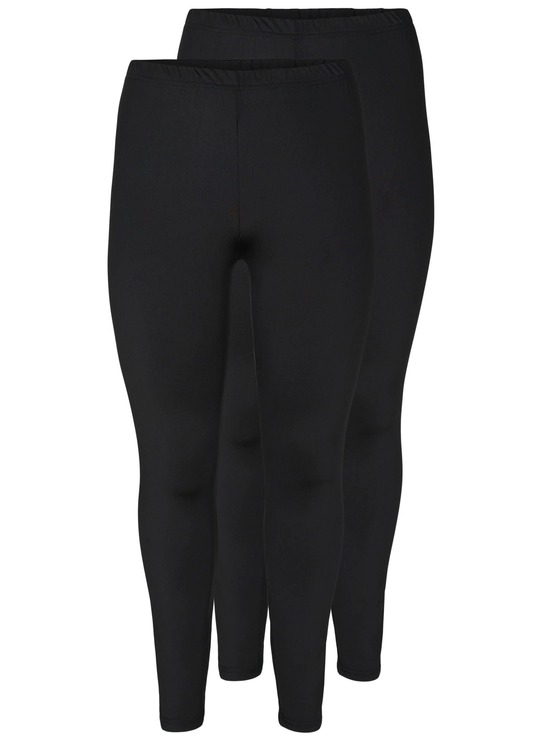 Zizzi Leggings 2er Pack Basic Gr. 42-44