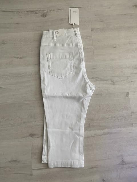 Zizzi Amy Capri Jeans Damen schwarz 3/4 High Waist