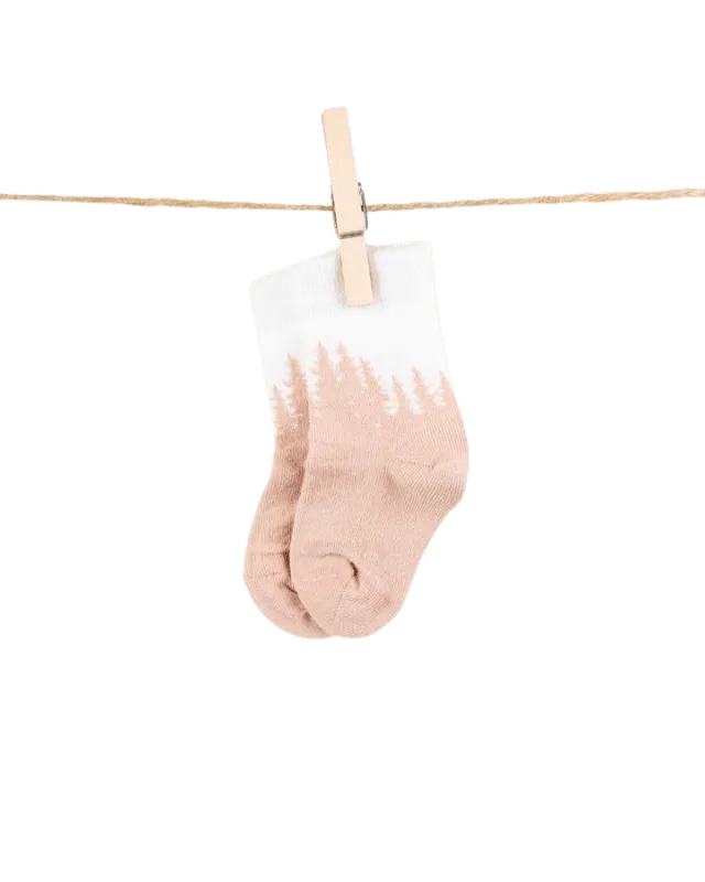 NIKIN TreeSocks Kids Forest Rose Socken 19-22 Bambus