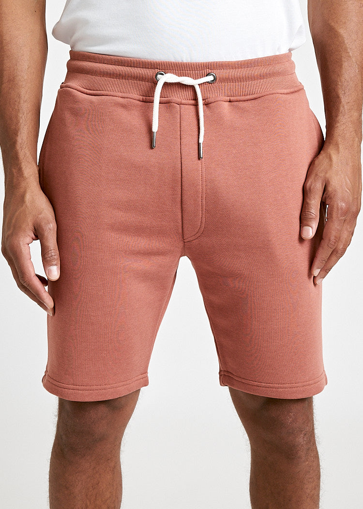 Wijld Sweat Shorts Herren Copper Red Lyocell Bio