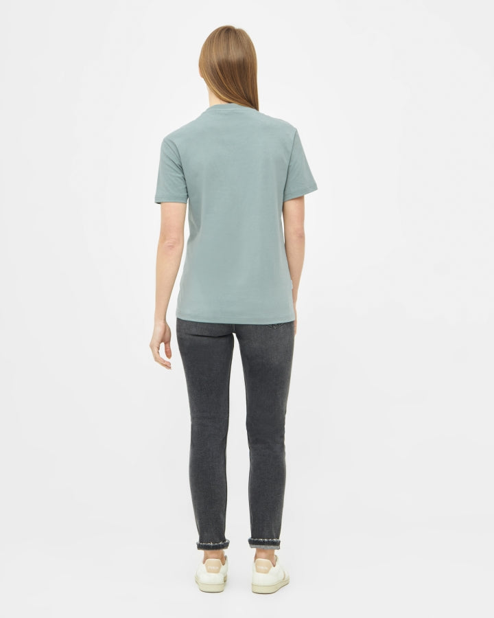 NIKIN TreeShirt T-Shirt Turquoise Bio-Baumwolle